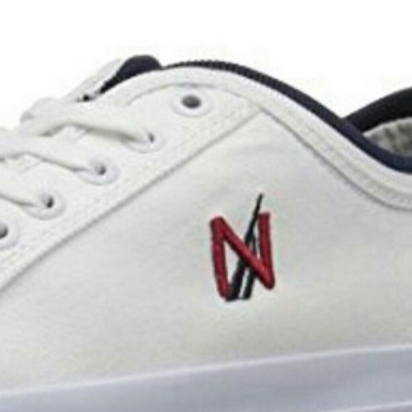 NWT Nautica Hulls 2 J Class White Sneakers - Picture 7 of 8